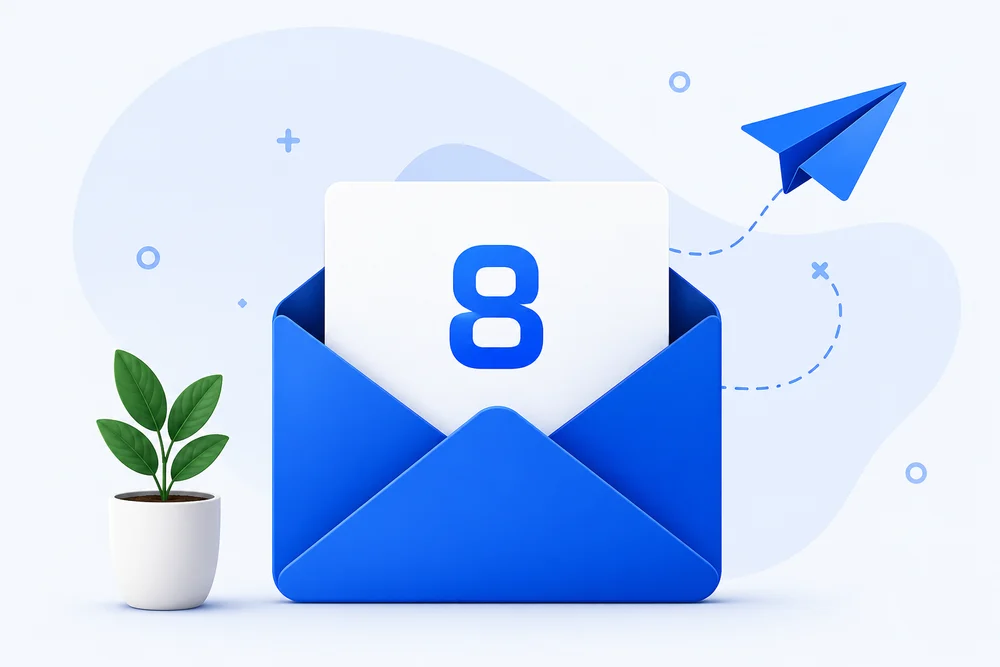 Envelope and message illustration for contacting BNB Tech Pro