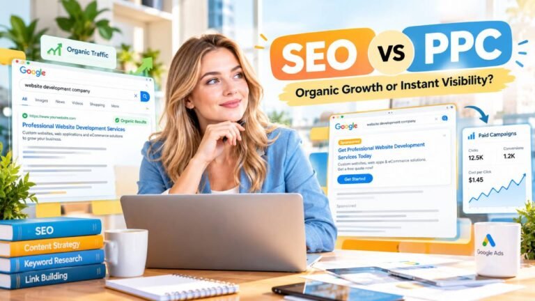 SEO vs PPC Organic Growth or Instant Visibility
